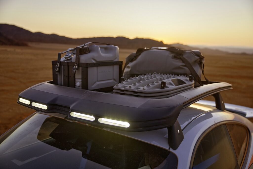 Porsche 911 Dakar luggage rack