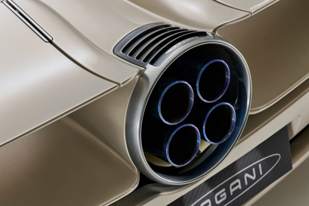 Pagani Utopia Car Exhaust