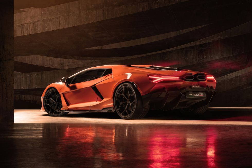 Orange Lamborghini