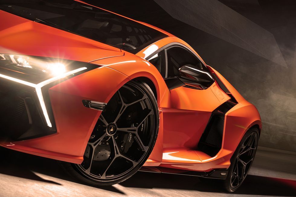 Orange Lamborghini