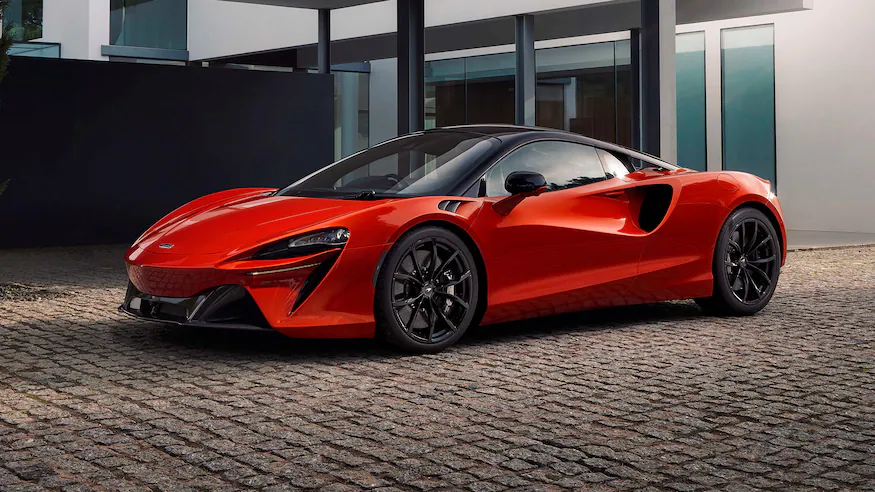 REd McLaren Sports Car