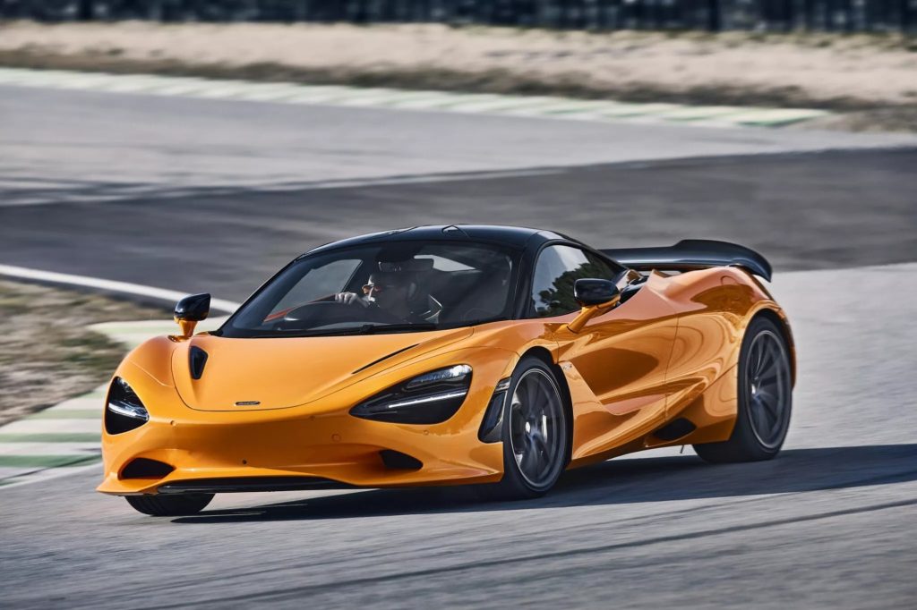 Orange McLaren Sports Car