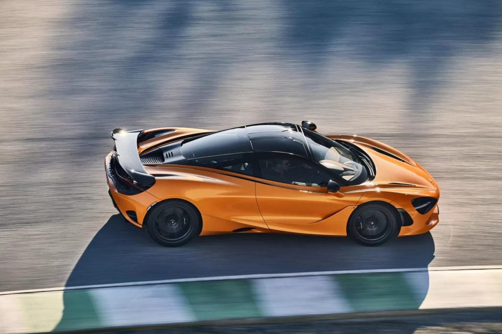 Orange McLaren Sports Car