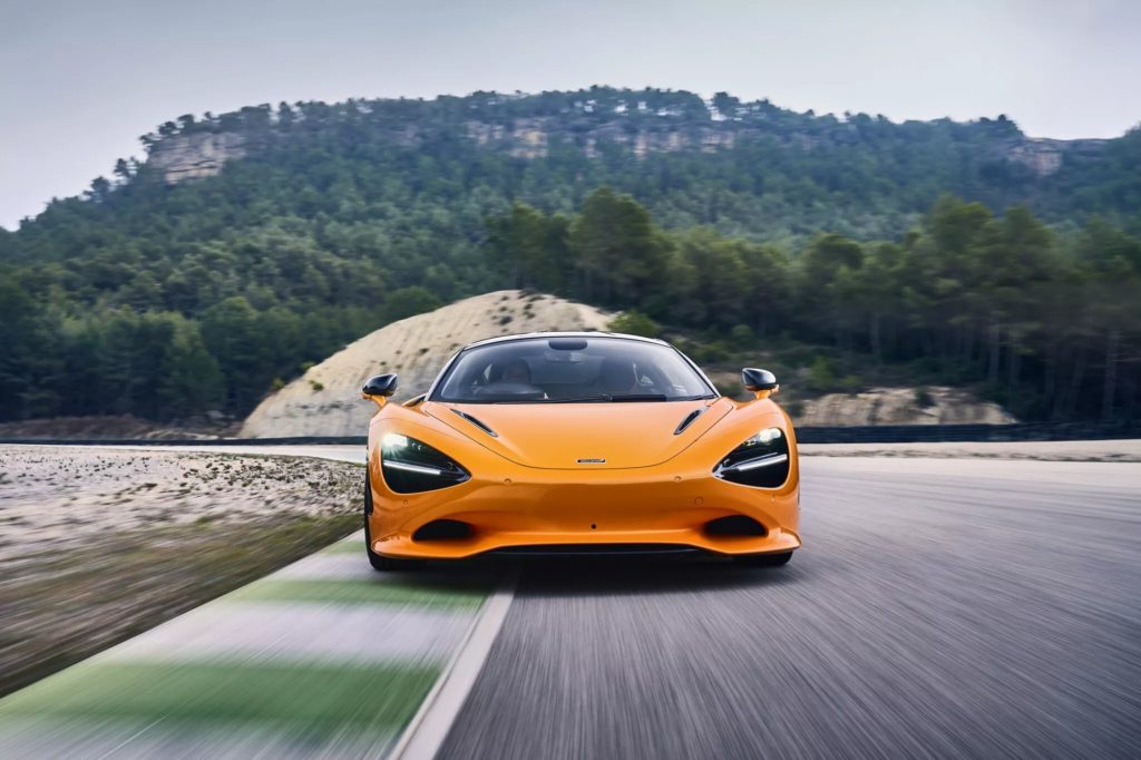 Orange McLaren Sports Car