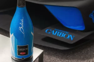Bugatti car champagne