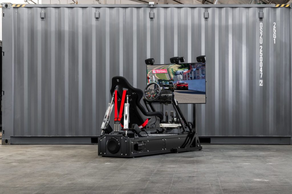 CXC racing simulator for track racing