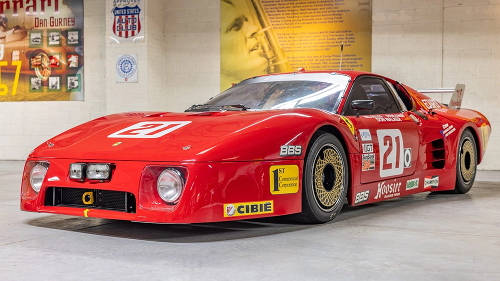 Red Ferrari Race Car