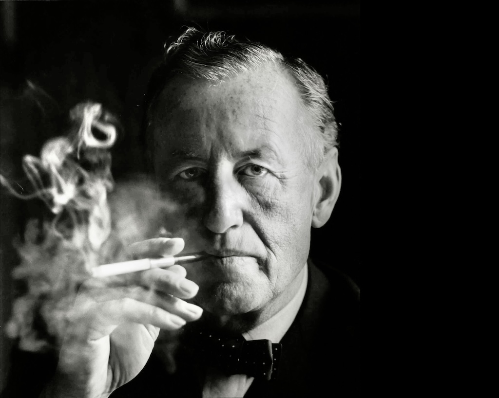 Ian Fleming smoking man