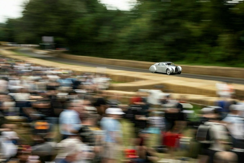 car on race track