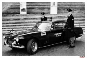 Ferrari police car