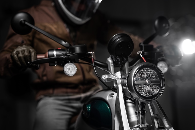 front of motorcycle